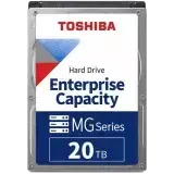 Toshiba MG11 20TB 3,5 colio vidinis kietasis diskas (MG11ACA20TE): 7200 RPM, SATA 6Gb/s, helio sandarinimas, 550 TB per metus, 24/7 darbui serveriuose ir NAS
