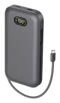 Belkin UltraCharge Pro Laptop Power Bank 27K 27000mAh 240W su integruotu USB-C laidu ir skaitmeniniu ekranu Charcoal