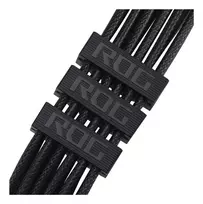 ASUS ROG Equalizer 12V-2x6 PCIe 5.1 / ATX 3.1 GPU Power Cable, 0.75 m, 16 AWG, Black (90YE00BN-B0QA00)