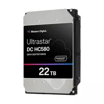 Western Digital Ultrastar DC HC580 WUH722422ALE6L1 vidinis kietasis diskas 22 TB 7200 RPM 512MB 3.5 colio SATA III SED