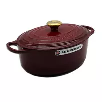 Le Creuset Signature Oval Casserole 29cm 4.7L Cast Iron Rhône