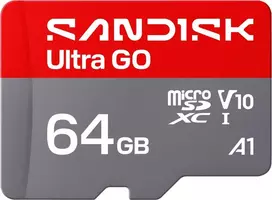 SanDisk Ultra GO microSDXC 64GB UHS-I V10 A1 SDSQUGN-064G-GN6MN 140MB/s