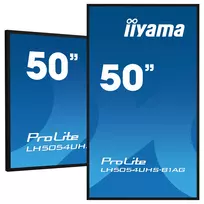 Iiyama ProLite LH5054UHS-B1AG 50 colių 4K UHD VA komercinis ekranas su Android 24/7