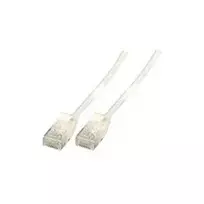 EFB-Elektronik RJ45 Patch Cable Cat.6A U/UTP TPE 3.6mm Ultraflex White 3m