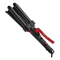 Revlon RVIR3056UKE Hot Air Brush - Black/Red - 2.5m Cord - Hair Styling Set
