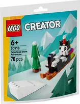 LEGO Creator 30718 Cataclaws Snow Adventure Polybag 60 dalių 3 viename konstravimo rinkinys