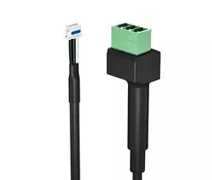 HP Poly Mikrofono Laidas JST į Phoenix 3 kontaktų 7,6 m (25 pėdų) Juodas