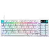 Logitech G316 X 98 Wired Gaming Keyboard - White - US International - Tactile