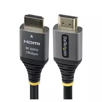 StarTech.com 1.5m Premium High Speed HDMI 2.0 laidas - 4K 60Hz - Juodas/Sidabrinis