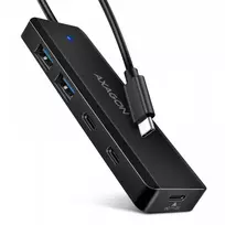 i-tec HUB 4-Port 5Gbps 2x USB-A 2x USB-C USB-C Power IN 19cm Cable HUE-C2C