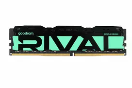 PC atmintis DDR4 Goodram Rival Radiant 32GB (1x32) 3200MHz CL16 žalia