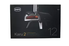 Ooni Karu 2 Multi-Fuel Pizza Oven - Wood & Charcoal - Built-in Digital Thermometer