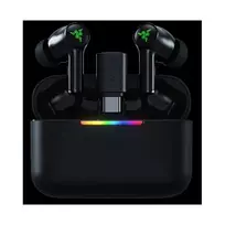 RAZER Hammerhead V3 HyperSpeed True Wireless Gaming Earbuds, ANC, Bluetooth 5.2, 2.4 GHz Dongle, THX Spatial Audio, Black