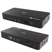 I-TEC Thunderbolt 5 Dock 3x LCD M.2 Slot 2.5GbE LAN PD 140W UK