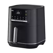 Braun Household 2-in-1 Hot Air Fryer MultiFry 5 HF 5054I (Juoda, 2000 W, 6.0 L krepšelis)