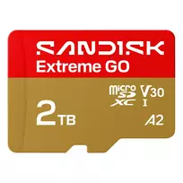 SanDisk Extreme Go microSD UHS-I 2TB 240MB/s atminties kortelė
