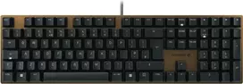 CHERRY KC 200 MX Wired Mechanical Keyboard USB QWERTY UK Black/Bronze CHERRY MX2A Brown