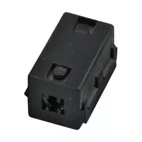 EFB Elektronik Ferrite Ring Core 6,5 mm Black Square