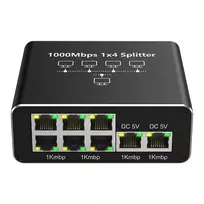 ALLNET ALL-NS1005 5-Port Gigabit Unmanaged Desktop Switch, Fanless, Metal Housing
