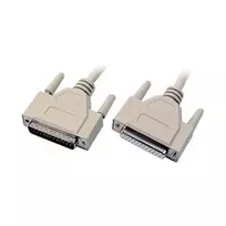 EFB-Elektronik Serial Data Cable 1:1, 2x D-Sub 25, Male-Female, 2.0m, Beige