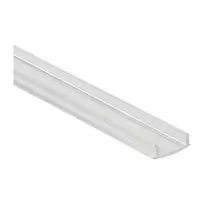 Synergy 21 LED U-profilis ALU001-R su PMMA skaidriu difuzoriumi/dangteliu + ALU002-R, ALU003, ALU004, ALU007-R, ALU021, ALU024, ALU084, plastikinis dangtelis