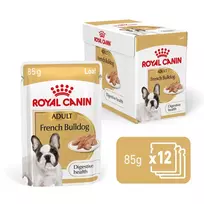 ROYAL CANIN French Bulldog Adult Digestive Health Loaf Box - šlapias šunų maistas - 12x85g