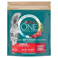 Purina ONE Sterilcat Sausas Kačių ėdalas Jautiena ir Kviečiai 750g