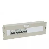 EFB Elektronik 19 colių 3U maitinimo paskirstymo / grandinės pertraukiklio korpusas RAL7035