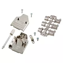EFB-Elektronik E-MHDM35 15-K Full Metal D-Sub Hood 35° Silver 15-pin (29561.1)