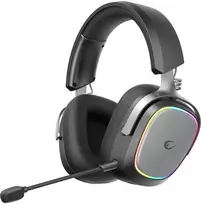 Rampage RETSU belaidės ausinės žaidimams Bluetooth 2.4G RGB juodos