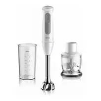 Braun MQ50201M MultiQuick 5 Panardomasis Blenderis, 750 W, Baltas