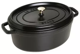 Staub 40509-322-0 Keptuvė 6.7 L Ketaus Juoda