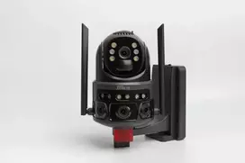 Technaxx TX-329 Dual 4G LTE lauko stebėjimo kamera 3MP+3MP su saulės baterija