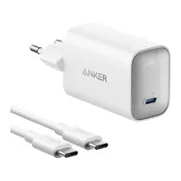 Anker Nano Charger 100W su USB-C laidu, baltas