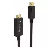 INCA DisplayPort to HDMI kabelis 1,8 m 10,2Gbit/s Juodas
