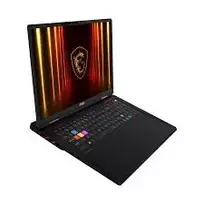 MSI Raider 18 Max HX A2WJ-1074 Žaidimų nešiojamas kompiuteris - 18 colių QHD+ 240Hz Mini LED, Intel Core Ultra 9 290HX Plus, NVIDIA GeForce RTX 5090, 64GB DDR5, 2TB SSD, Windows 11 Home, Juoda