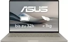 ASUS Zenbook A14 UX3407QA-QD488W - 14 colių WUXGA OLED, Qualcomm Snapdragon X X1-26-100, 16GB RAM, 1TB SSD, Qualcomm Adreno, Windows 11 Home, Ponder Blue