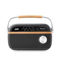 JVC RA-E215G nešiojamas radijo imtuvas FM/AM analoginis pilkas