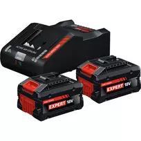 Bosch Expert Starter Set 18V, 2x ProCORE18V 8.0Ah Batteries + GAL 18V-160 C Charger, Black, AMPShare Alliance