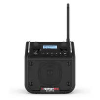 PerfectPro DABPRO Job Site Radio DAB+ FM Bluetooth IP65 Black