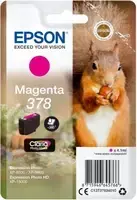 Epson 378 Original Magenta Ink Cartridge (4.1 ml) - Blister with RF/Acoustic Alarm - for Expression Photo XP-8500 Series