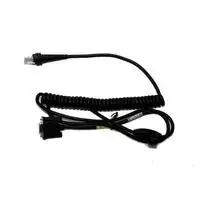 Honeywell Serial Cable DB-9 Female 3m Coiled Black for Hyperion 1300g, Voyager 1200g/1250g, Xenon 1900/1902 (CBL-120-300-C00)