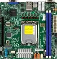 Pagrindinė plokštė Supermicro MBD-X13SCL-IF-B Mini-ATX Intel Xeon E-2400 LGA1700 C262 Chipset DDR5 USB 3.2 Gen 1 Gigabit LAN Onboard Graphics