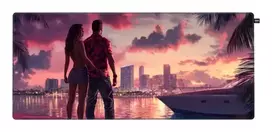 Cherry XTRFY GP5 Gaming Mousepad XL Miami Sunset