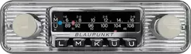 Blaupunkt Frankfurt Stereo Classic DAB+ automobilinis radijas su Bluetooth 5.0, 4x50W, USB, AUX, 1-DIN