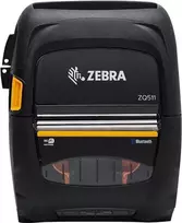 Zebra ZQ511 tiesioginio terminio spausdinimo mobilusis spausdintuvas, 203 dpi, Bluetooth, USB-C, 3250 mAh baterija