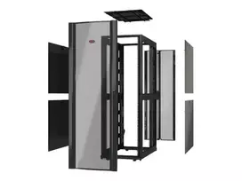APC NetShelter SX Enclosure Without Sides - Server Rack Cabinet - Black - 42U - 19 inch