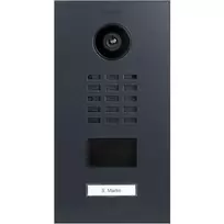 DoorBird D2101V IP vaizdo durų stotelė iš V2A nerūdijančio plieno, RAL 7016 antracito pilka