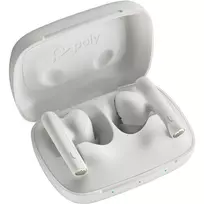 HP Poly Bluetooth Headset Voyager Free 60 UC USB-C White