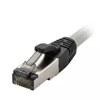 Synergy21 Patch Cable RJ45, CAT8.1 2000MHz, 0.5m, Grey, S-STP (S/FTP), TPE/LSZH (SuperFlex), AWG26